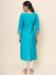 Picture of Ideal Cotton Dark Turquoise Kurtis & Tunic