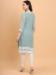 Picture of Ravishing Georgette Sky Blue Kurtis & Tunic