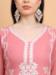 Picture of Delightful Georgette Dark Salmon Kurtis & Tunic