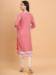 Picture of Delightful Georgette Dark Salmon Kurtis & Tunic