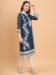 Picture of Pleasing Georgette Dark Slate Grey Kurtis & Tunic