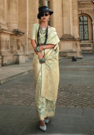 Picture of Radiant Silk Rosy Brown Saree