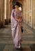 Picture of Good Looking Silk Plum Saree