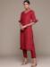 Picture of Appealing Chiffon Maroon Kurtis & Tunic