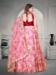 Picture of Well Formed Satin & Silk Pale Violet Red Lehenga Choli