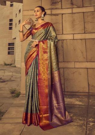 Picture of Beauteous Silk Sienna Saree