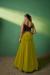 Picture of Statuesque Georgette Olive Lehenga Choli