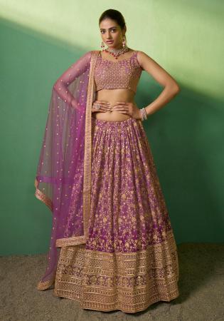 Picture of Delightful Georgette Sienna Lehenga Choli