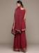 Picture of Charming Chiffon Maroon Readymade Salwar Kameez