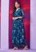 Picture of Delightful Cotton Midnight Blue Readymade Salwar Kameez