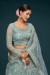 Picture of Fascinating Net Light Slate Grey Lehenga Choli