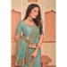 Picture of Nice Silk Dark Sea Green Saree