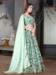 Picture of Taking Organza Dark Sea Green Lehenga Choli