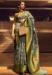 Picture of Graceful Silk Dark Olive Green Saree