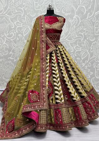 Picture of Ideal Georgette Deep Pink Lehenga Choli