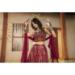 Picture of Nice Silk Dark Red Lehenga Choli