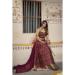 Picture of Comely Silk Maroon Lehenga Choli