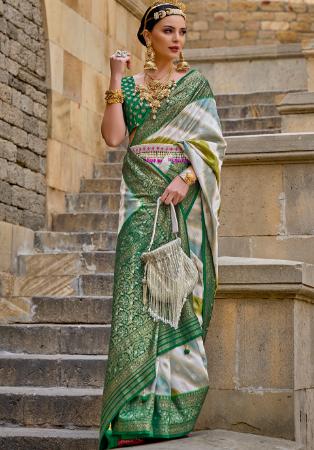 Picture of Ideal Silk Grey Saree