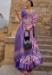 Picture of Stunning Silk Purple Saree