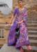 Picture of Stunning Silk Purple Saree