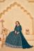 Picture of Ideal Georgette Teal Anarkali Salwar Kameez