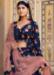 Picture of Well Formed Silk Indigo Lehenga Choli