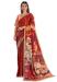 Picture of Wonderful Crepe & Silk Fire Brick Saree