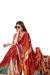 Picture of Wonderful Crepe & Silk Fire Brick Saree