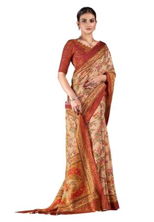 Picture of Admirable Silk Tan Saree