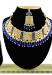 Picture of Stunning Cornflower Blue Necklace Set