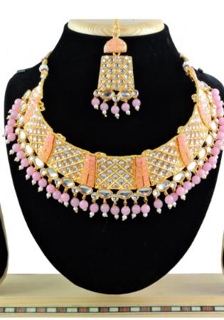 Picture of Appealing Dark Khaki Necklace Set