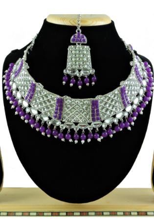 Picture of Marvelous Midnight Blue Necklace Set