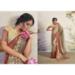 Picture of Stunning Silk Dark Khaki Saree