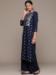 Picture of Alluring Chiffon Navy Blue Readymade Salwar Kameez