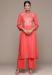 Picture of Pleasing Chiffon Salmon Readymade Salwar Kameez