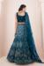 Picture of Grand Net Navy Blue Lehenga Choli