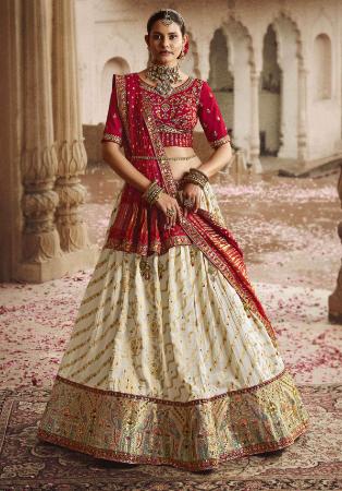 Picture of Fine Georgette Tan Lehenga Choli