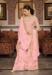 Picture of Sightly Georgette Pink Straight Cut Salwar Kameez