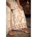 Picture of Georgette Antique White Straight Cut Salwar Kameez