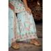 Picture of Georgette Light Steel Blue Straight Cut Salwar Kameez