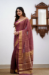 Picture of Classy Silk Magenta Saree