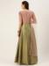 Picture of Gorgeous Georgette Dark Khaki Readymade Salwar Kameez