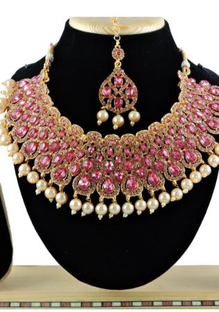 Picture of Admirable Rosy Brown Necklace Set