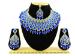 Picture of Superb Royal Blue Necklace Set