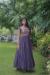 Picture of Magnificent Georgette Dark Slate Grey Readymade Gown