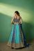 Picture of Georgette & Silk Medium Turquoise Lehenga Choli