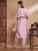 Picture of Splendid Silk Rosy Brown Readymade Salwar Kameez