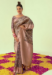 Picture of Beautiful Silk Rosy Brown Saree