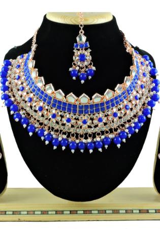 Picture of Magnificent Midnight Blue Necklace Set