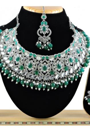 Picture of Nice Sea Green Necklace Set